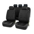 thumbnail image 1 of Car Seat Covers Classic Washable Luxurious for Most Car Suvs Auto Parts Black 9pcs, 1 of 7