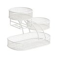 thumbnail image 4 of Cesta de frutas de 3 niveles con soporte de exhibición escalonado para decoración de mesa de comedor y banquete Estilo B, 4 of 7