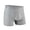 Grey, variant on Breathable Mid Rise Sport Underwear for Men with Extended Length and Chafe- Side Vents Comfortable Everyday Briefs for Daily Casual Wear, XL, Grey