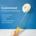 thumbnail image 6 of Solid Plastic Corner Coating Tool With Detachable Washable Roller Head For Smooth Front Plastic Paint Roller, 6 of 13
