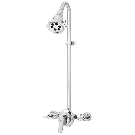 Speakman S-1495-2255-E2 Sentinel Mark II Exposed Outdoor Shower System, Chrome