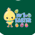 thumbnail image 4 of Inktastic My 1st Easter with Chick and Easter Eggs Boys Baby Bib, 4 of 4