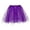 A1-Purple1651, variant on XIAOCHA Women's Sparkly Tulle Skirt Summer Elastic Waist Layered Casual Soft Daily Party Mini Skirt
