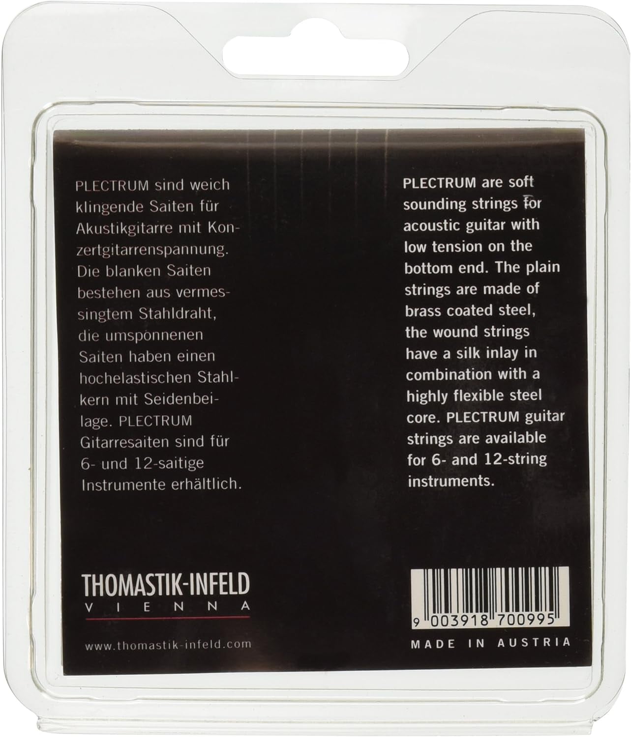 Thomastik AC112 Plectrum Bronze Acoustic Strings Medium Light