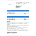 thumbnail image 2 of Front Caliper Bushing - Compatible with 2000 - 2005 Volkswagen Passat 2001 2002 2003 2004, 2 of 2
