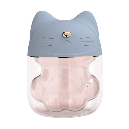 

150Ml Cat Claw Air Humidifier Mini Usb Personal Small Humidifier Water Tank 7-Color Night Light Cool Mist Humidifier