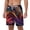 White, variant on Picia Colorful Abstract Wave Motion pattern Mens Swim Trunks with Compression Liner Stretch Beach Shorts Quick Dry with Zipper Pockets No-Chafing Board Shorts-X-Large