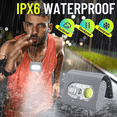thumbnail image 5 of Lighting Modes Usb Rechargeable Jogging Light Walking Light Clothes pin Light Running Light Fishing Lamp, 5 of 5