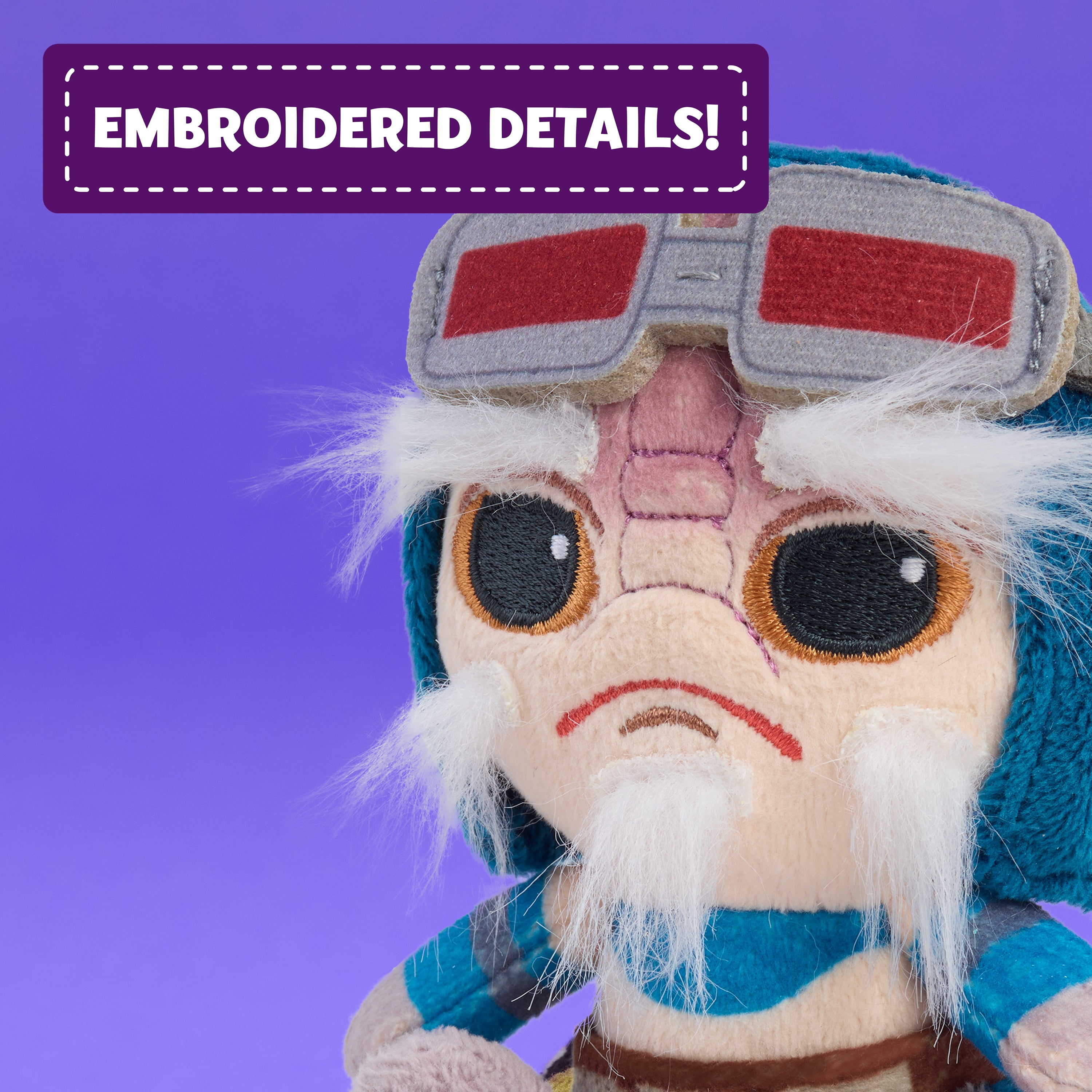 Star Wars Perch'd Anzellen 4-inch Shoulder Plush Assortment Wearable Plushie, Soft Toy for Fans, Girls, Boys, Kids, Ages 2 and Up by Just Play