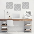 thumbnail image 2 of Sweet Jojo Designs Trellis Grey and White Photo Memo Board, 2 of 2