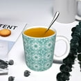 thumbnail image 5 of Yiaed Blue Print Print Ceramics Coffee,Large Handle Design,Extra Large Tea and Coffee Cup for Office and Home Mugs, 5 of 6