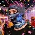 thumbnail image 5 of 3D Printed Breathable Full Face Mask, Windproof Sunscreen Hood for Motorcycle Cycling and Carnival, Multicolor, One Size, 5 of 5