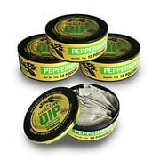 TeaZa Herbal Energy Dip Peppermint Nicotine Free - (4 Pack Peppermint)