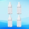 thumbnail image 4 of Botellas vacías de vidrio con cuentagotas de 4 piezas Sub botella transparente para cosméticos de aceites esenciales (100 ml), 4 of 5