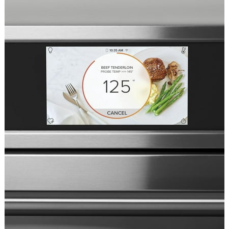 Café - 30" Built-In Single Electric Convection Wall Oven, Customizable - Stainless Steel