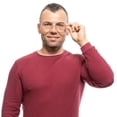 thumbnail image 4 of Longines LG5002-H Rimless Round Shiny Palladium Eyeglasses, 4 of 4