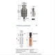 thumbnail image 2 of 3D V6 Heatbreak Heatsink Kit Upgraded Kit for Voron Hotend, 2 of 4