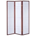 thumbnail image 5 of Katerina 3-Panel Room Divider Folding Shoji Screen Cherry, 5 of 7