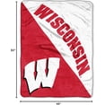 thumbnail image 2 of NCAA Unisex-Adult Micro Raschel Throw Blanket, 2 of 2