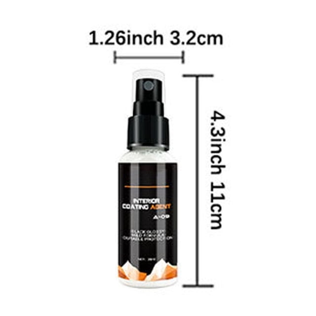 Automotive Plastic Leather Repair Agent For Dashboard Instrument Panel Steering Wheel Armrest Interior Restoration 100 ml