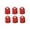 Red, variant on Lightening Deal! Lssam Flameless Votive Candles Votive Candles Battery Operated 6 Pcs Red Flameless Votive Candles Battery Operated Glitter LED Tea Light Candles For Table Wedding Christmas