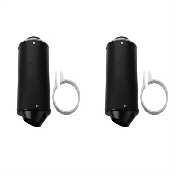 Rollbacks & More 2X Motorcycle Racing Exhaust Muffler for 125 150 160Cc Dirt Pit Bike ATV