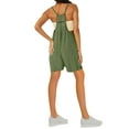 thumbnail image 5 of STARVNC Women V Neck Sleeveless Side Pocket One Piece Jumpsuit, 5 of 5