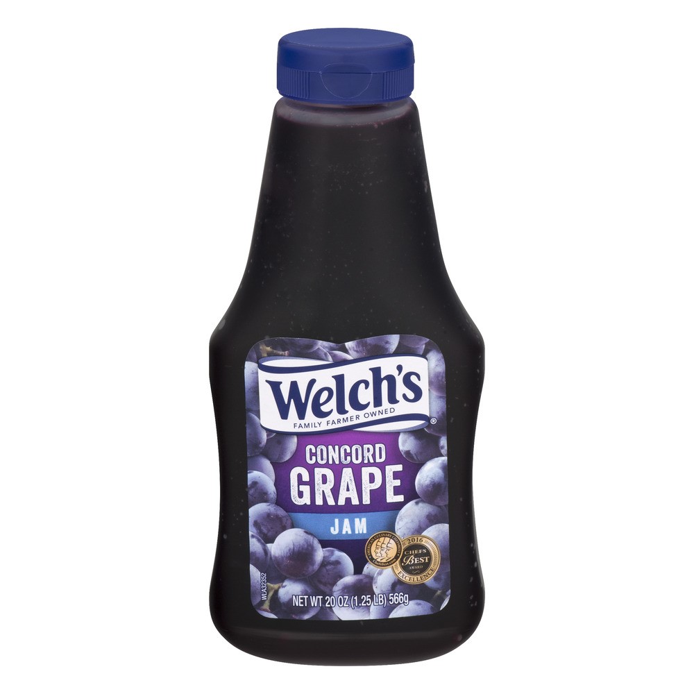 (4 Pack) Welch's Jam Concord Grape, 20.0 OZ (4 pack)