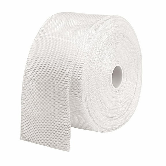 Tersarium Woven Fiberglass Cloth Roll Reinforcement Repair Non-Adhesive Tape Molding Fiberglass Cloth for Boats Seams and Winding Applications (3000.00X10.00cm)