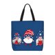 thumbnail image 1 of Disketp Three Gnome Independence Day Bolsa Tote de Lona para Mujer, Bolso de Hombro y Cruzado con Cierre de Cremallera, 1 of 7