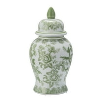 Sagebrook Home Elegant Chinoiserie Jar