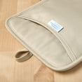 thumbnail image 4 of TOWN & COUNTRY BASICS Basketweave Soft Silicone Pot Holder 2-Pack Set, Heat Resistant up to 500F, Flexible Silicone, Non-Slip Grip, Beige, 7.5"x10", 4 of 6