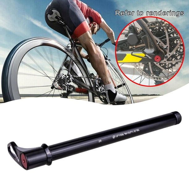 Eje de de buje trasero Eje pasante Eje de rueda de Eje de buje fácil de instalar Accesorios de , 15x158xM15 (P1.5) x9L