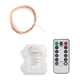 thumbnail image 1 of 5M 50 LED Cadena de luces Luz de cadena de alambre de cobre 8 modos y control remoto Blanco, 1 of 8