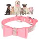 thumbnail image 5 of Suministros Para Mascotas, Durabilidad Collar De Diamantes De Imitación Para Mascotas Microfibra Ajustable Ampliamente Utilizado Collar De Microfibra Para Mascotas De Fácil Uso ANGGREK No, 5 of 8