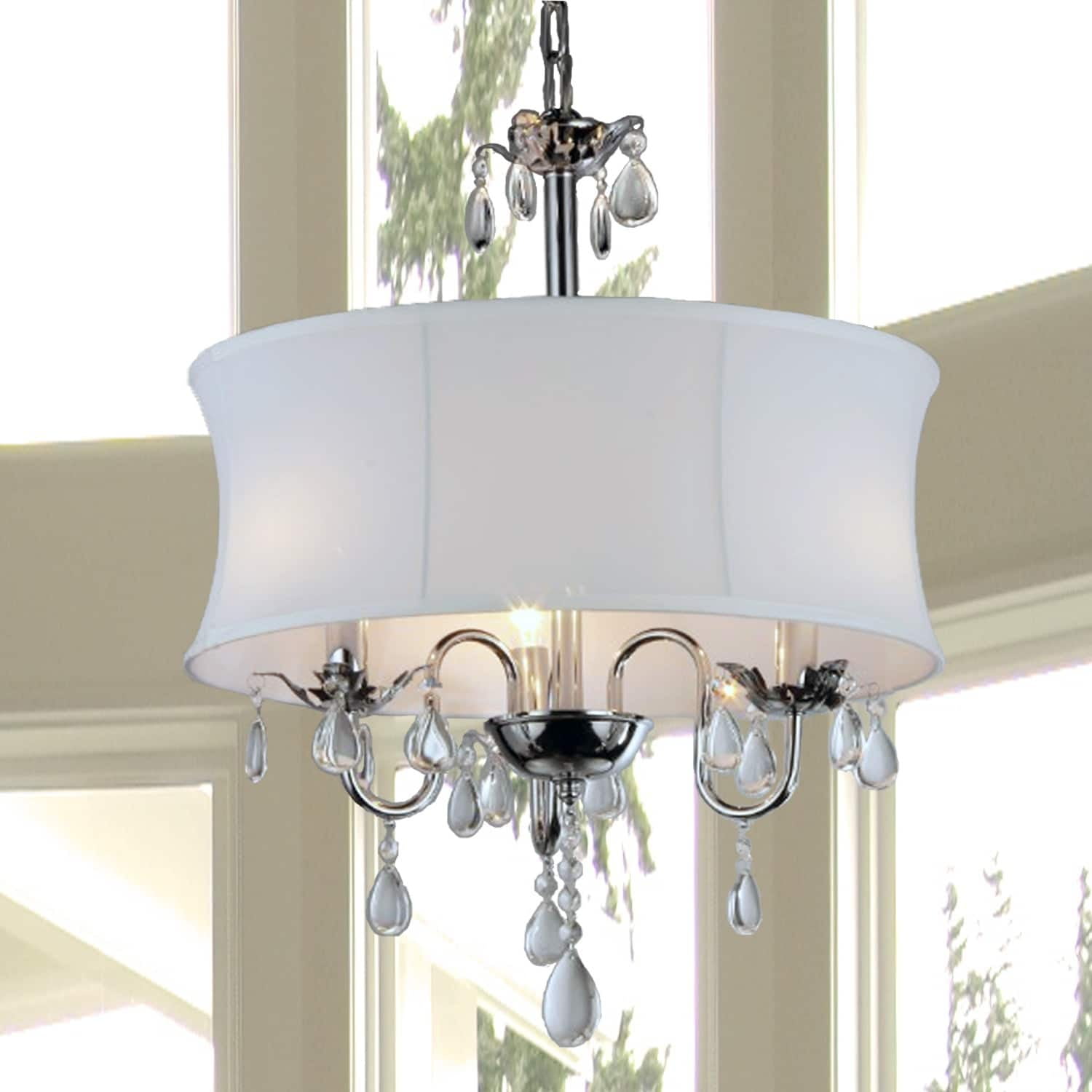 Warehouse of Tiffany Paris 3-lights Crystal Chandelier