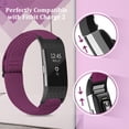thumbnail image 6 of Elastic Bands Compatible with Charge 2 Band, Solo Loop Stretchy Nylon Wriststrap for Charge 2 Women Men, 6 of 7