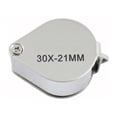 thumbnail image 2 of Eye Glass Magnifier, Light Weight 30X Pocket Jewelry Loupe  for Checking, 2 of 8