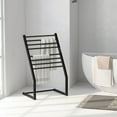 thumbnail image 1 of Freestanding Wall-Mounted Towel Warmer Rack with Eight Bars and LED Display, 1 of 9