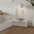 thumbnail image 2 of Nexera Kanso Nightstands Set of 2, White Woodgrain, 2 of 6
