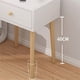 thumbnail image 5 of Buro practico minimalista recamara sala MDF color blanco, 5 of 8
