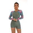 thumbnail image 3 of Goodwill Women's UPF 50+ Rash Guard Long Sleeve, UV/Sun Protection Shirts, Water Beach Surf Tankini Swimwear, 3 of 6