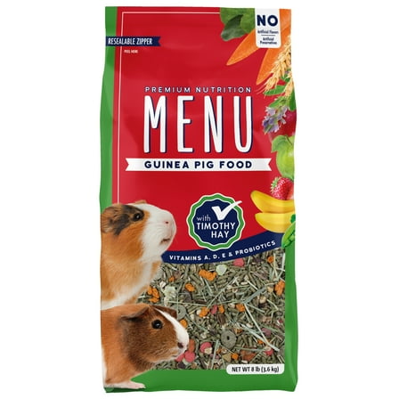 Vitakraft Menu Premium Guinea Pig Food 8 lbs.