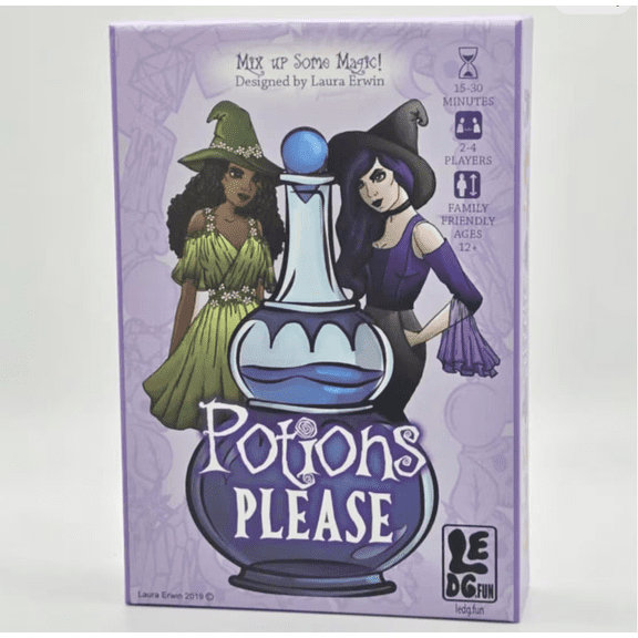 Potions Please Witch & Alchemy Strategy Card Game