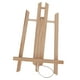 thumbnail image 3 of Caballete Pequeño Para Pintura, 30cm/11,8 Pulgadas, Material De Pino De Color Madera, Diseño De Tornillo Integrado, Soporte De Pintura Trapezoidal Para Mostrar Carteles, 3 of 7