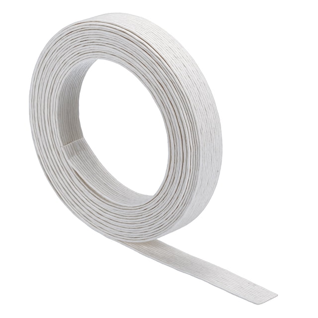 Unique Bargains 5.4 Yards Paper Rattan Weaving Cane 12-Ply Paper Rattan Weave Basket Weaving Making, White