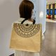 thumbnail image 4 of Bolso de hombro de viaje de ocio Retro para mujer bolso de compras con estampado geométrico bolsos de mano informales de gran capacidad para mujer, 4 of 9