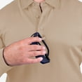 thumbnail image 4 of Propper Men’s I.C.E. Performance Long Sleeve Polo Shirt-Silver Tan,Sizes Upto 8XL, Breathable, Moisture-Wicking, Pen Pocket, Sunglass Loop, 4 of 8