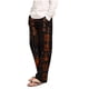 thumbnail image 1 of Puntoco Pantalones casuales largos para hombre Pantalones de pijama a cuadros holgados con estampado de cuadros casuales a la moda para hombre Pantalones largos, 1 of 4