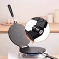 thumbnail image 6 of Aluminum Alloy Crepe Maker, Non-Stick Multi-Use Egg & Waffle Maker, Compact Lightweight Breakfast Machine with Even Heat Distribution, Easy Storage Kitchen Appliance, 6 of 9